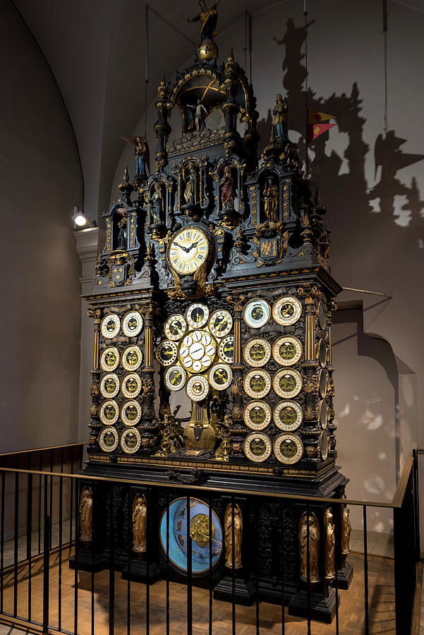 The astronomical clock in Besancon Cathedral Photograph by RicardMN Photography