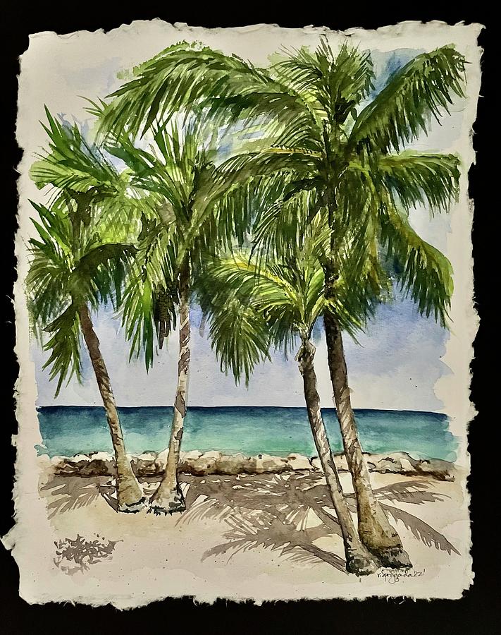 The at West End Bahamas Painting by Rosemary Sprygada - Fine Art America