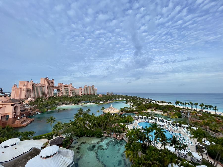 The Atlantis Nassau Bahamas View Photograph by Dennis Schmidt