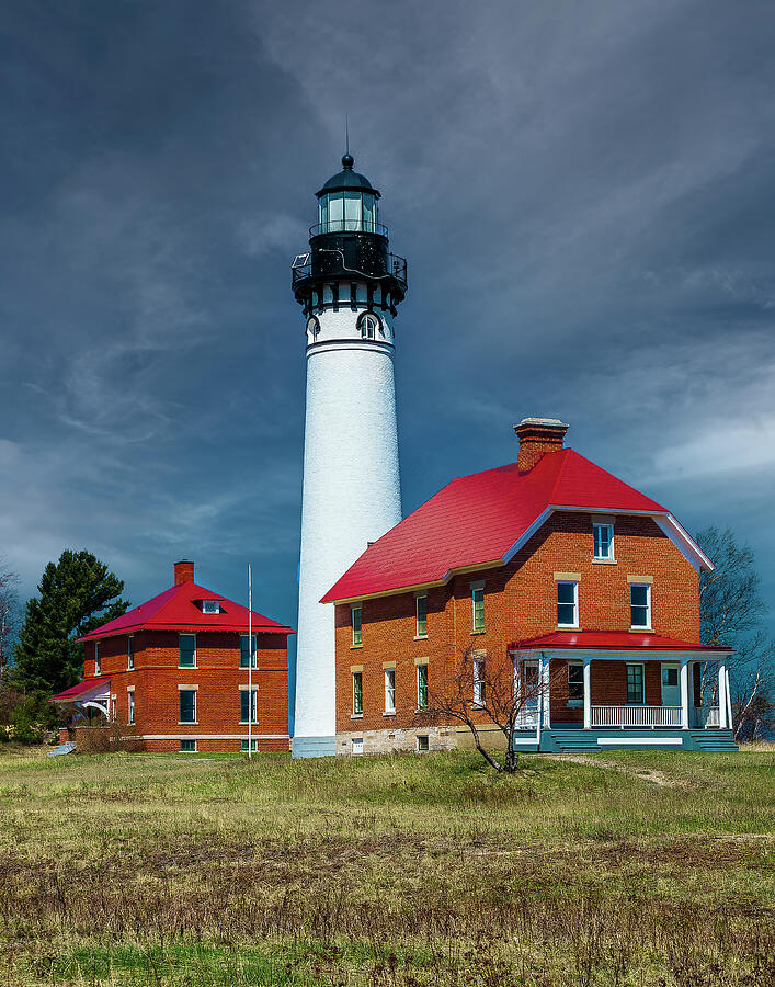 The Au Sable Light Photograph by Nick Zelinsky Jr - Fine Art America