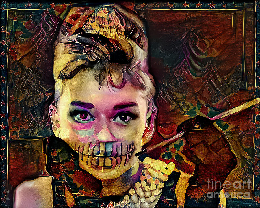 The Audrey Hepburn Circus Breakfast Freak Show 20210925 Photograph by Wingsdomain Art and Photography