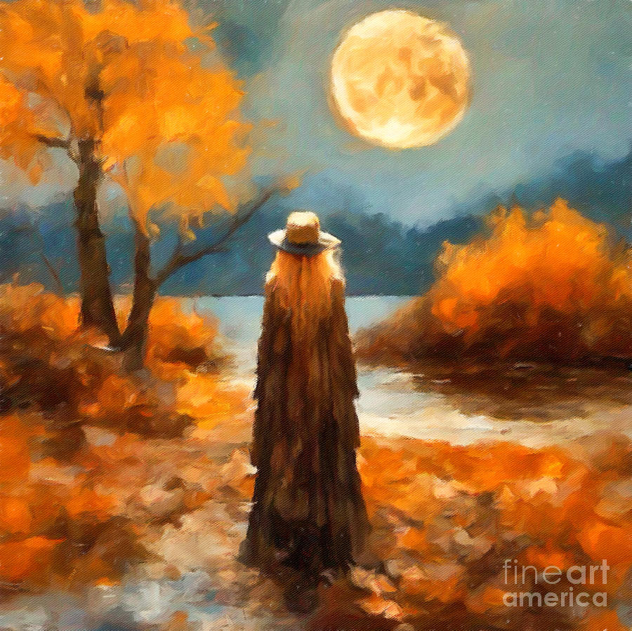 The Autumn Mystic Digital Art by Lauries Intuitive