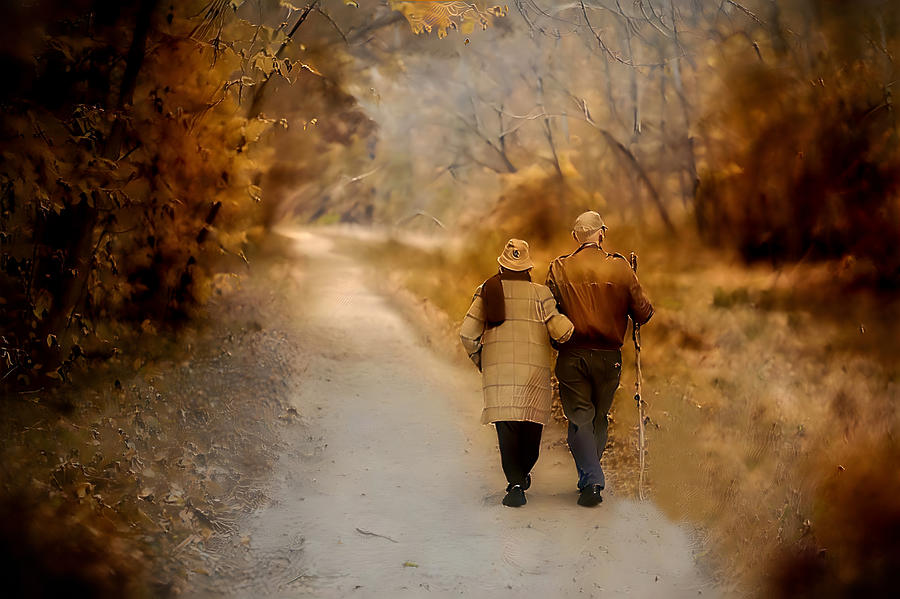 The Autumn Of Our Lives Digital Art by Gary Blackman