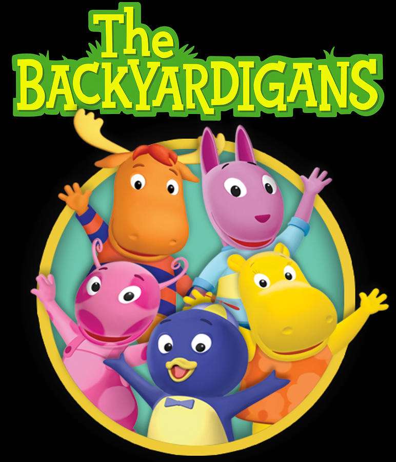 THE BACKYARDIGANS uniqua austin Poster red Painting by Clarke Charles ...