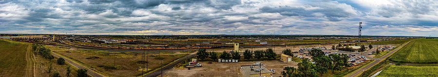 The Bailey Yard, North Platte, Nebraska Photograph by Brian Shaw - Fine ...