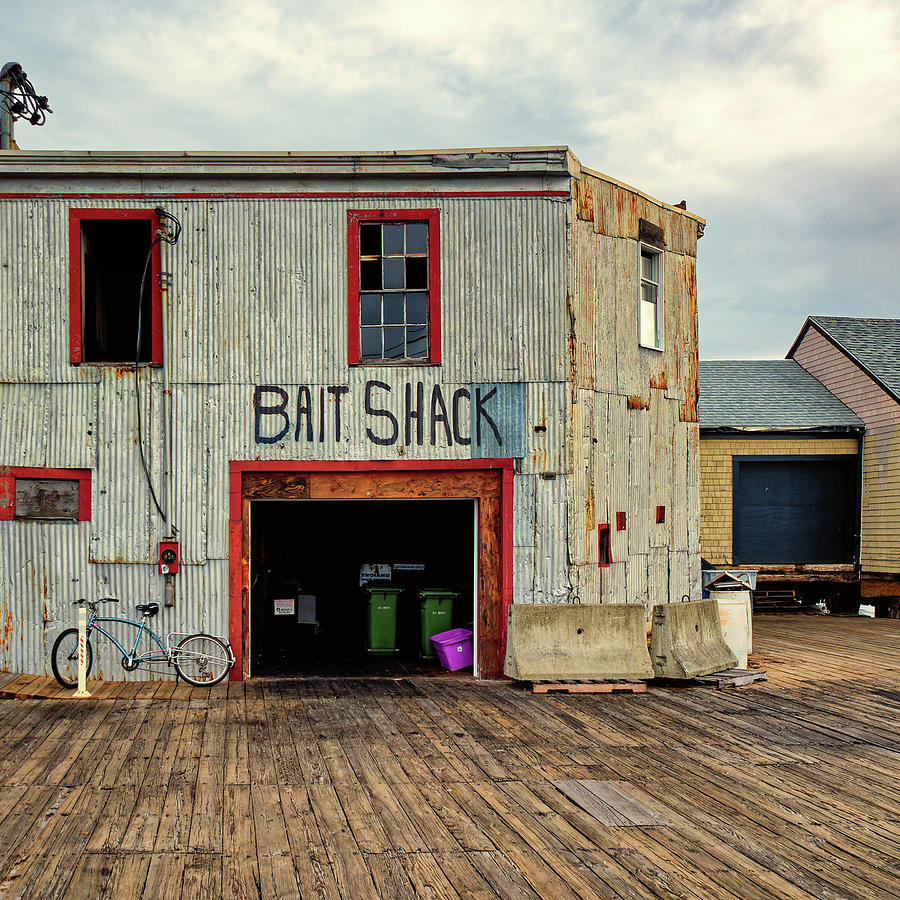 The Bait Shack Photograph by Ron Dubin