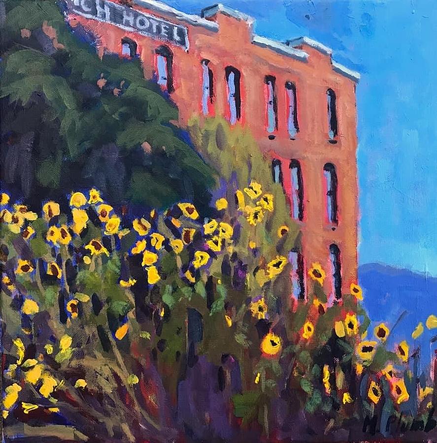 The Balch Hotel Painting by Margaret Plumb