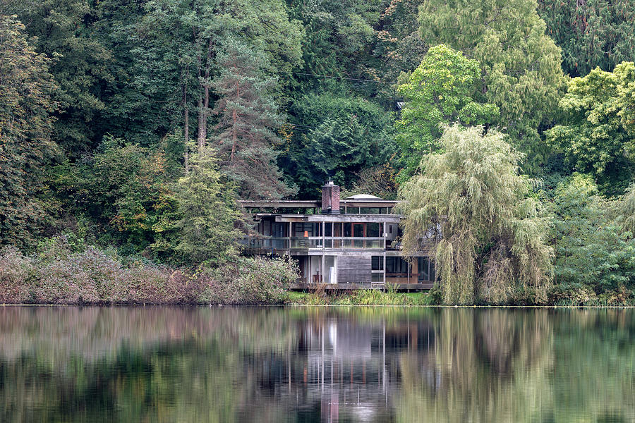 The Baldwin House on Deer Lake Photograph by Michael Russell