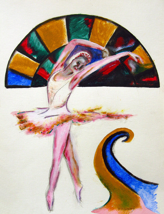 The Ballerina Painting by Tom Conway