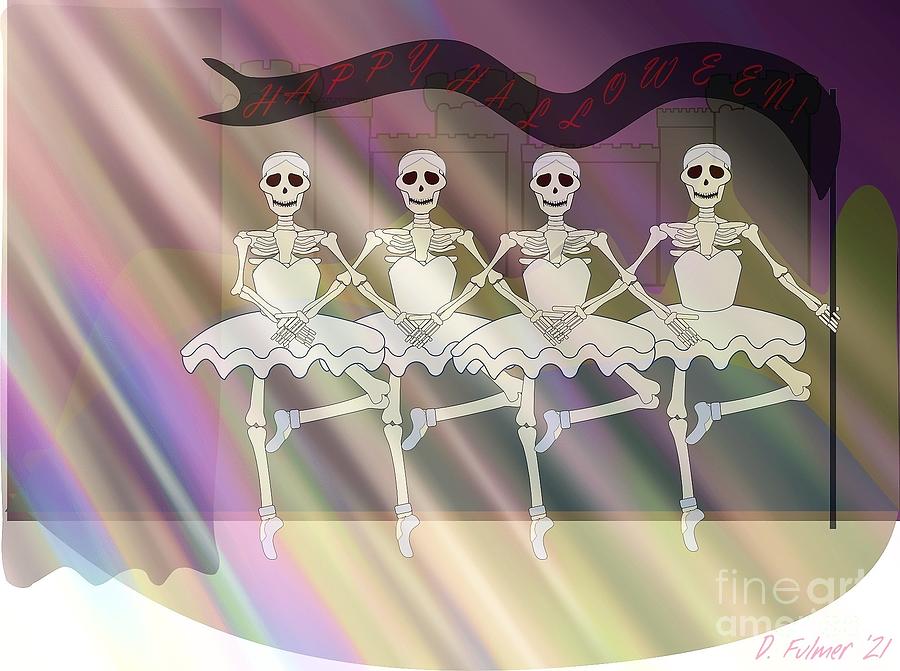 The Ballet Class Digital Art by Denise F Fulmer