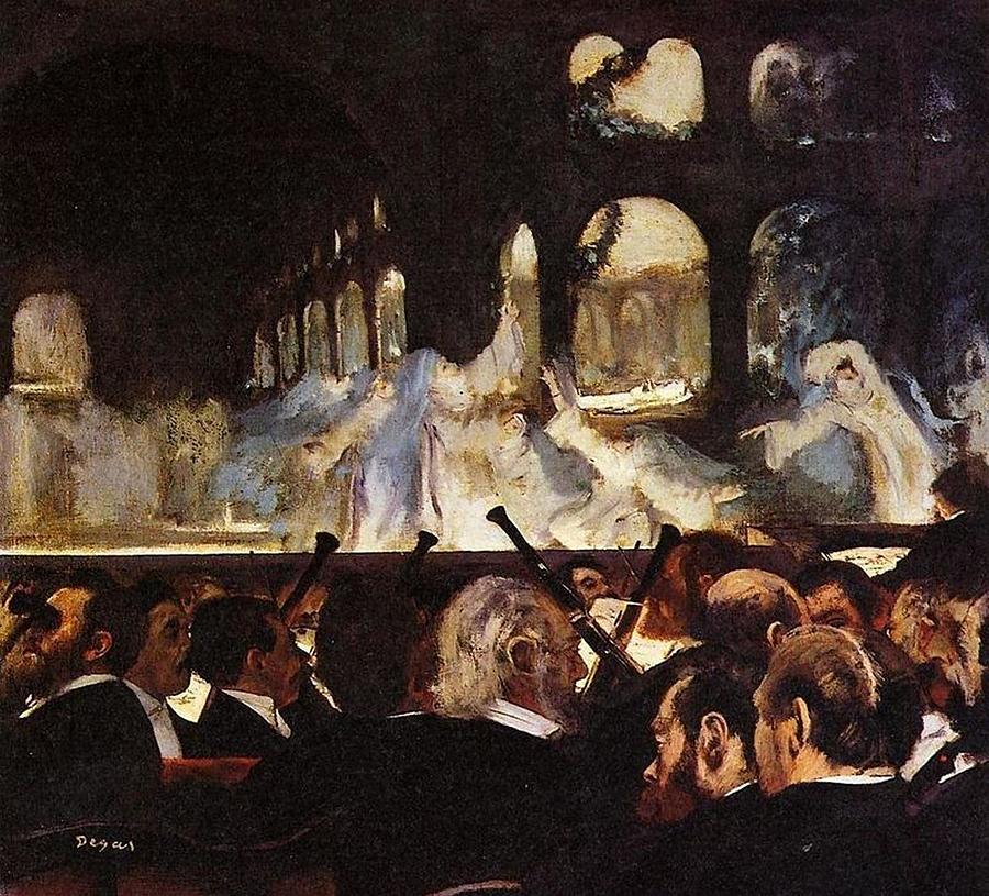 Edgar Degas Painting - The Ballet from  Robert le Diable  #6 by Edgar Degas