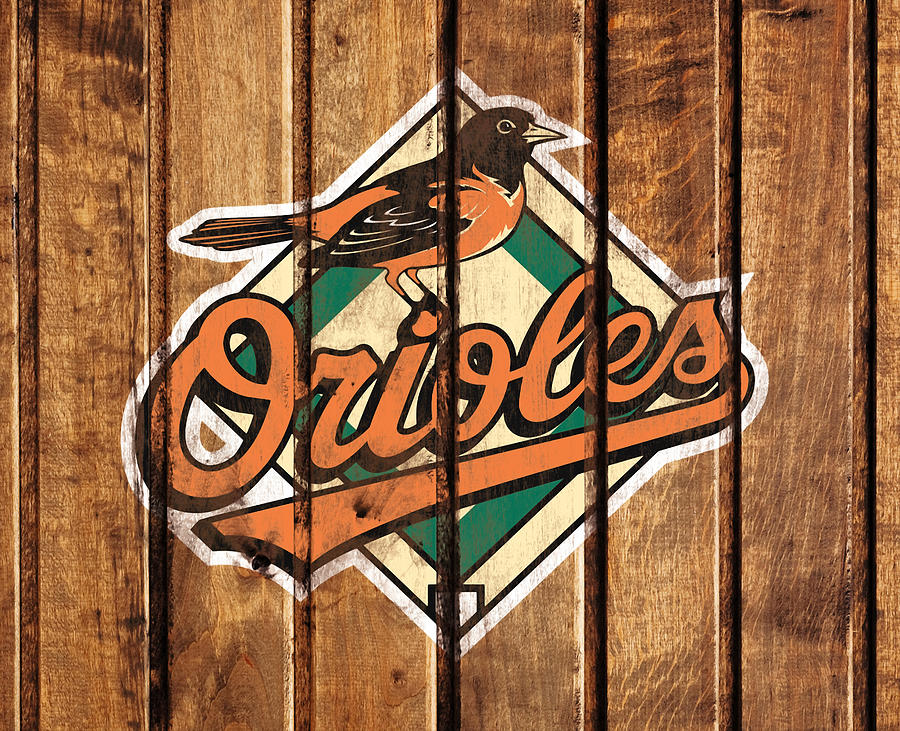 The Baltimore Orioles  Mixed Media by Brian Reaves