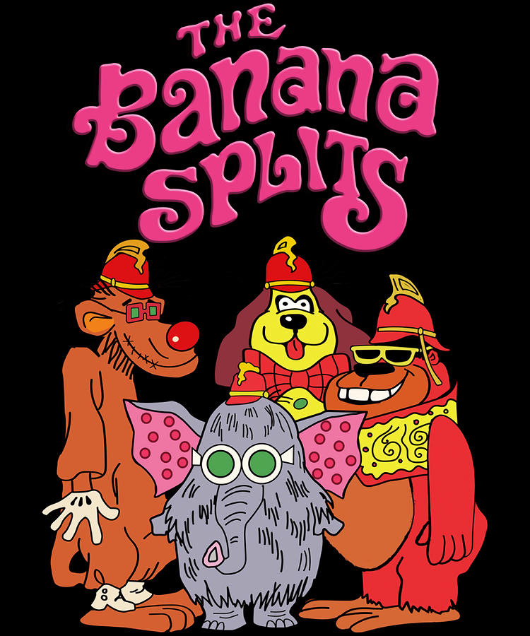 The Banana Splits Essential Poster funny Painting by Kennedy Gray | Pixels