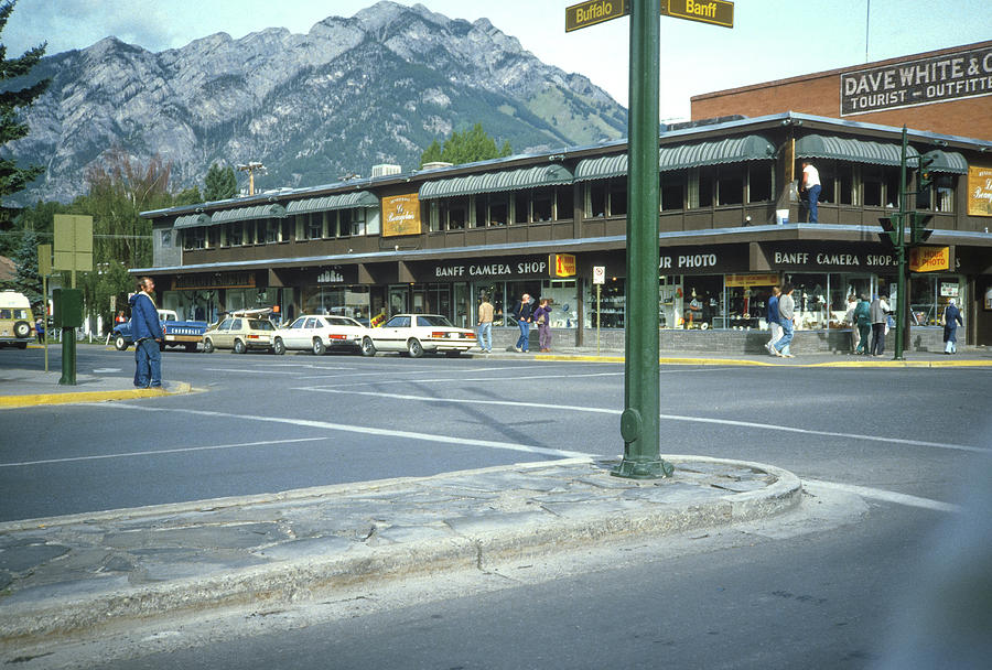 The Banff Camera Shop 1984 Photograph by Gordon James The Banff Camera Shop 1984 Photograph by Gordon James
