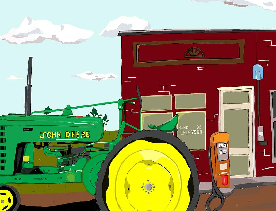 The Bank of Finleyson Digital Art by Mark Witherington Fine Art America