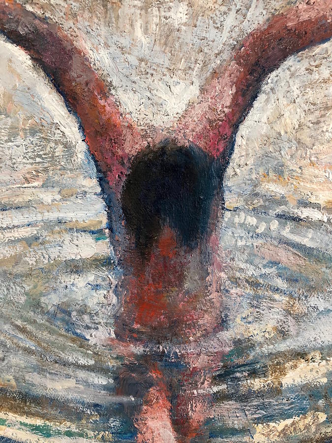 Christian Imagery Painting - The Baptism of Jesus the Christ by Daniel Bonnell