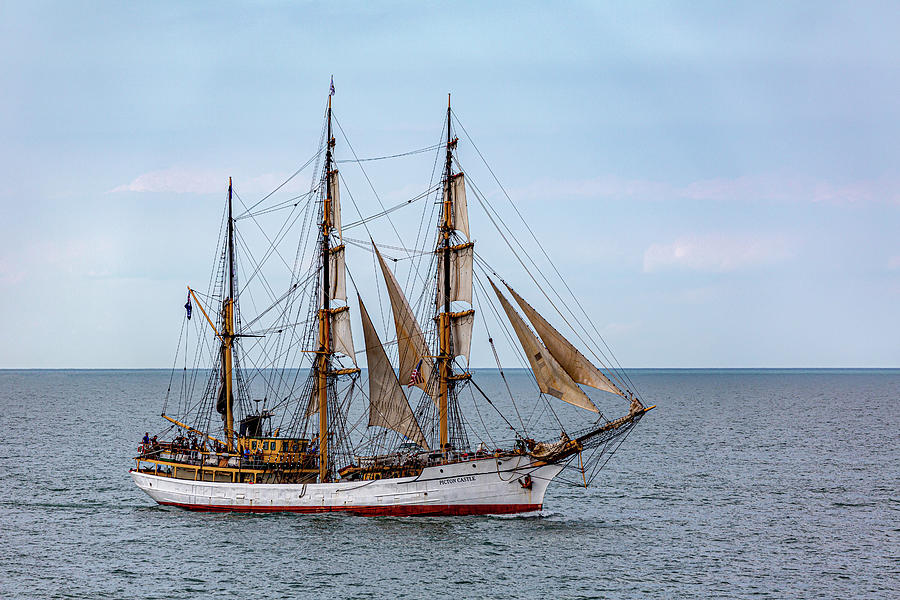 The Barque Tall Ship Picton Castle Photograph by Dale Kincaid