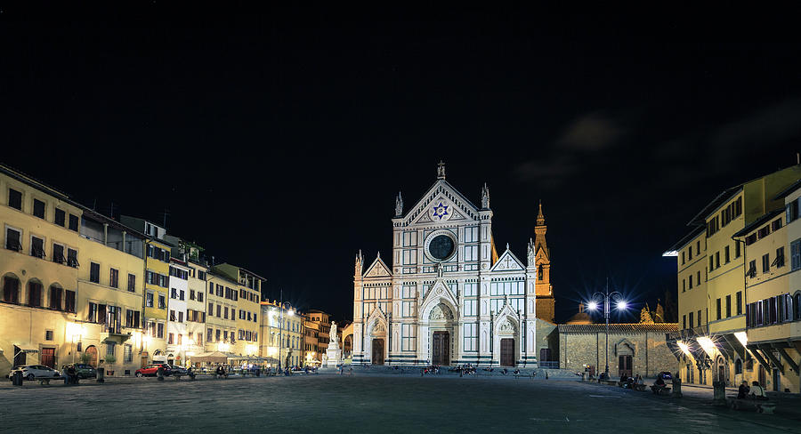 The Basilica di Santa Croce Photograph by Alexey Stiop