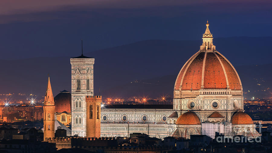 The Basilica di Santa Maria del Fiore, Duomo Photograph by Henk Meijer Photography