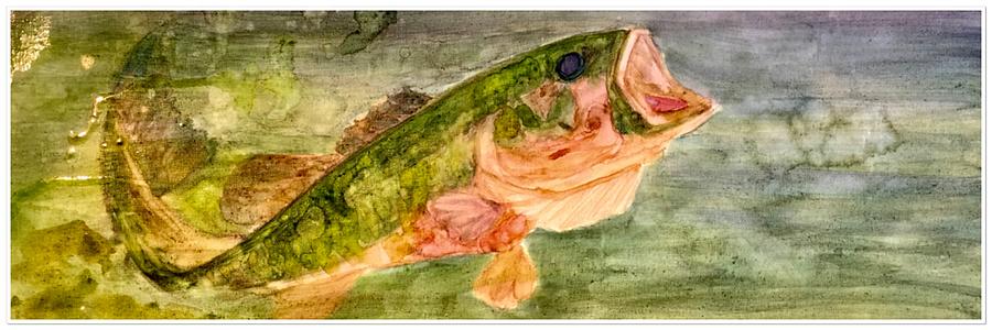 The Bass Painting by Forrest Fortier