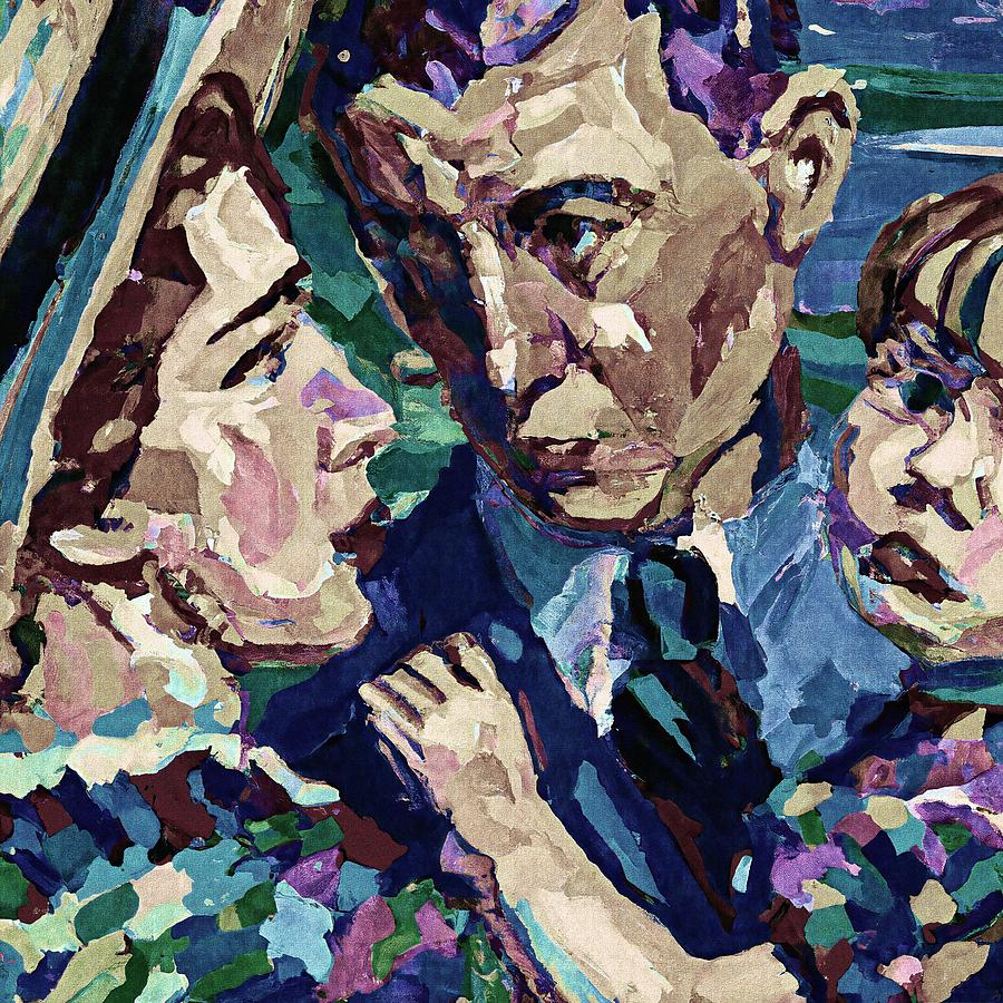 The Bastard Daughter Of Jimmie And Momma Reed Painting by Scottie