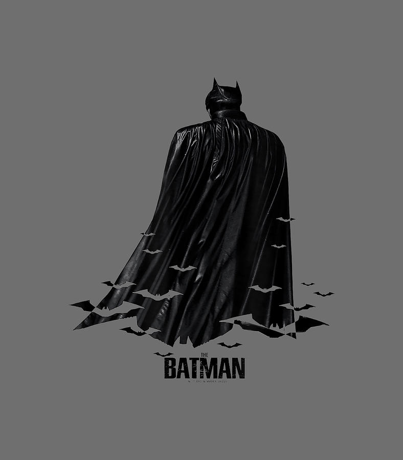 The Batman Negative Space Bats Digital Art by Jamesa Chase - Fine Art ...