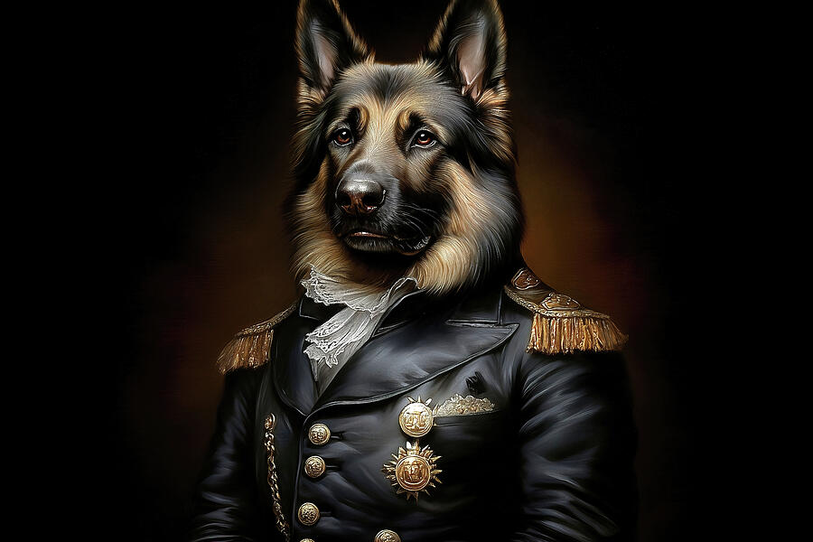 The Battalion Commander Digital Art by JC Findley The Battalion Commander Digital Art by JC Findley