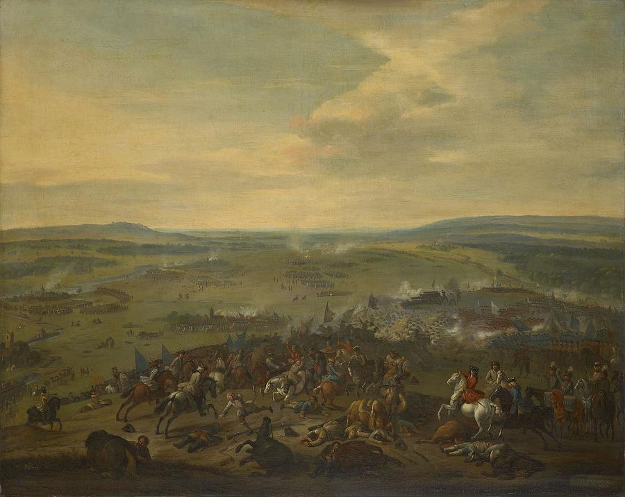 The Battle of Blenheim or Hochstadt 1704 Painting by Master Art ...