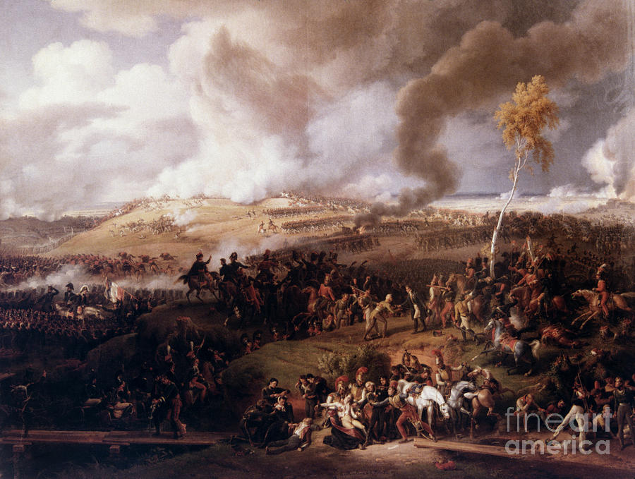 The Battle of Borodino Painting by Louis Francois Lejeune | Pixels