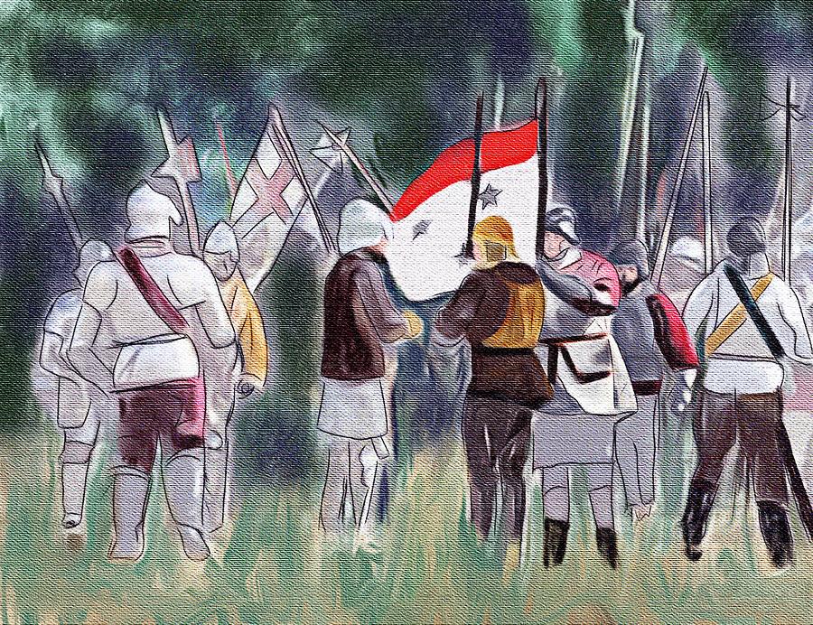 The Battle Of Bosworth Painting