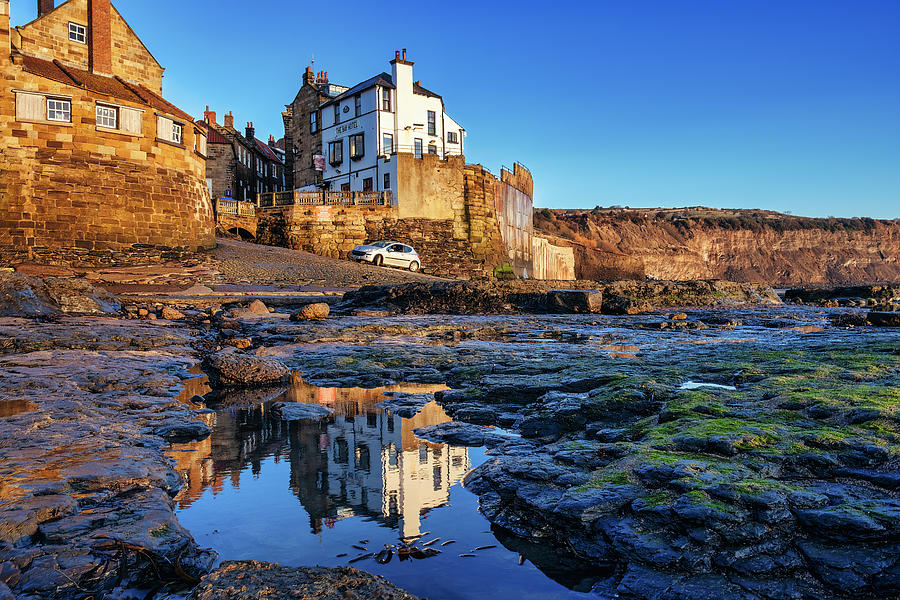 The Bay Hotel Pub, Robin Hoods Bay Photograph by Tim Hill