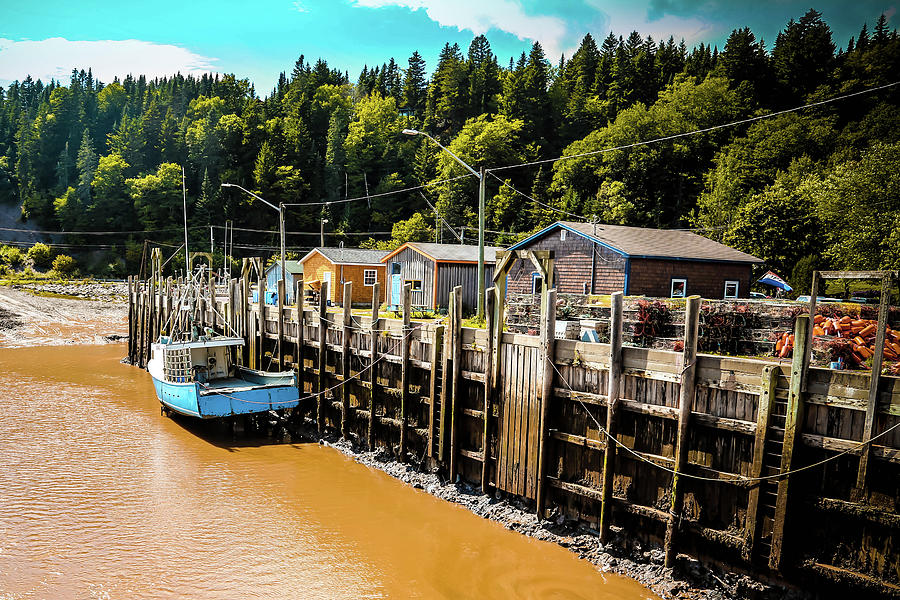 The Bay of Fundy Low Tide  Photograph by Pheasant Run Gallery
