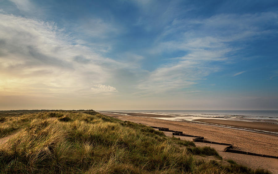 The Beach at Holme-next-the-sea North Norfolk Photograph by David ...