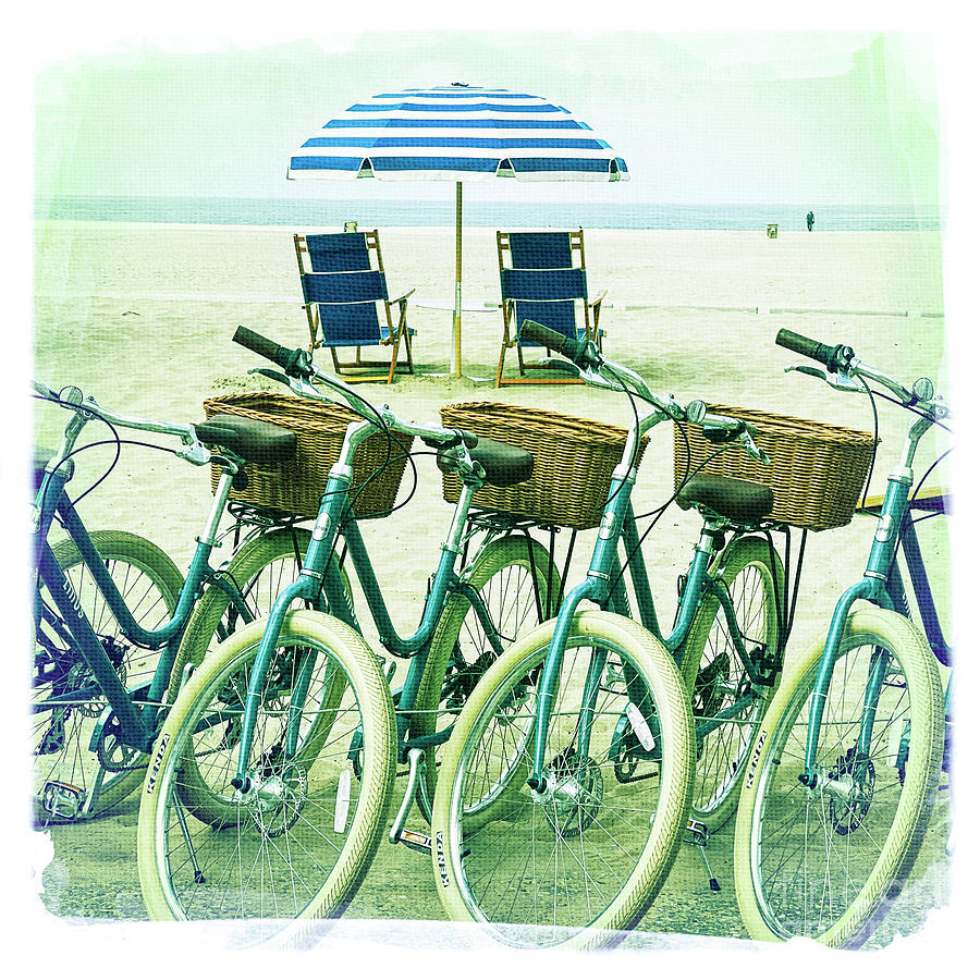 The Beach Bikes Are Ready Photograph by Nina Prommer