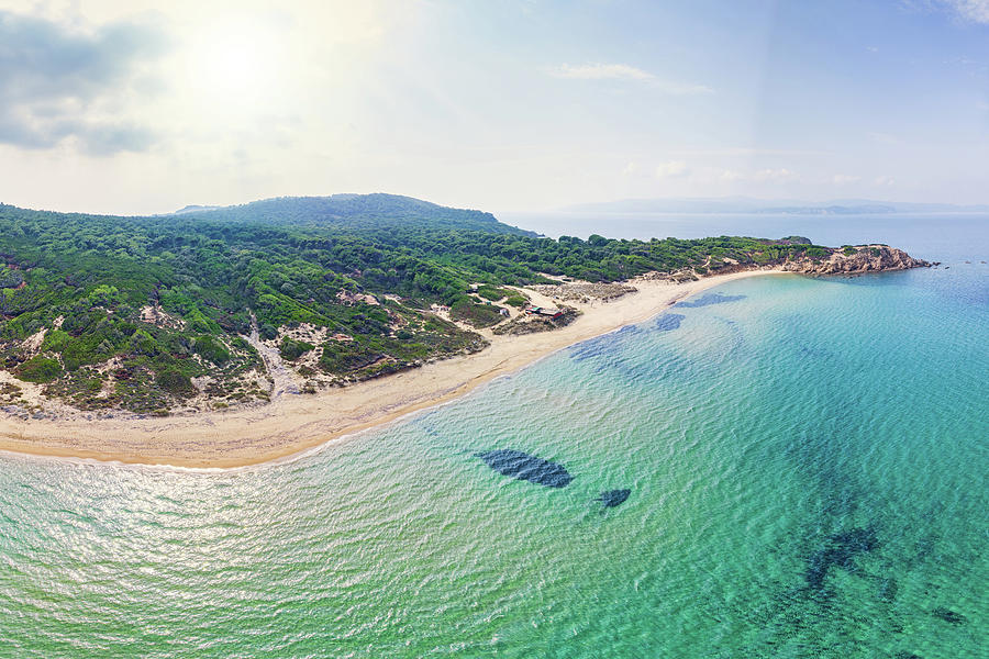 The beach Elias in Skiathos, Greece Photograph by Constantinos Iliopoulos