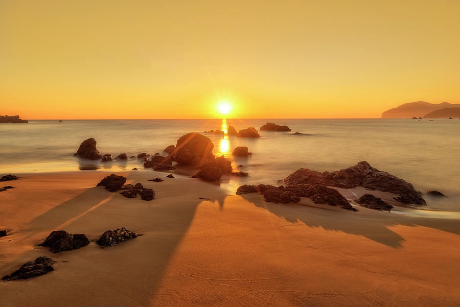 Shore Photograph - The Beach Of Trengandin In Noja, Cantabria In Spain by Vicen Photography Shore Photograph - The Beach Of Trengandin In Noja, Cantabria In Spain by Vicen Photography
