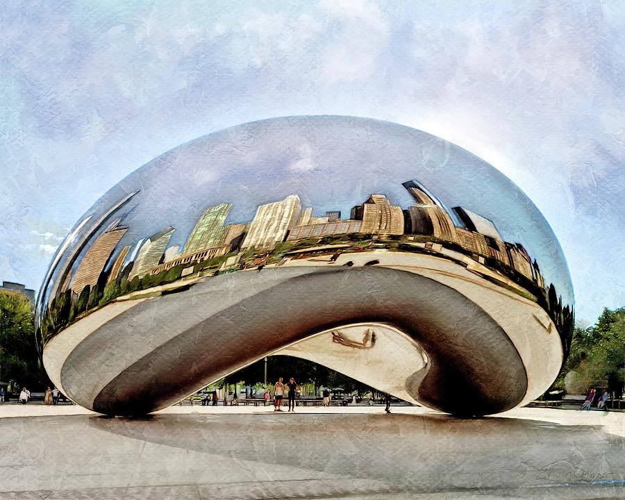 The Bean Digital Art by Erwin Spinner - Fine Art America