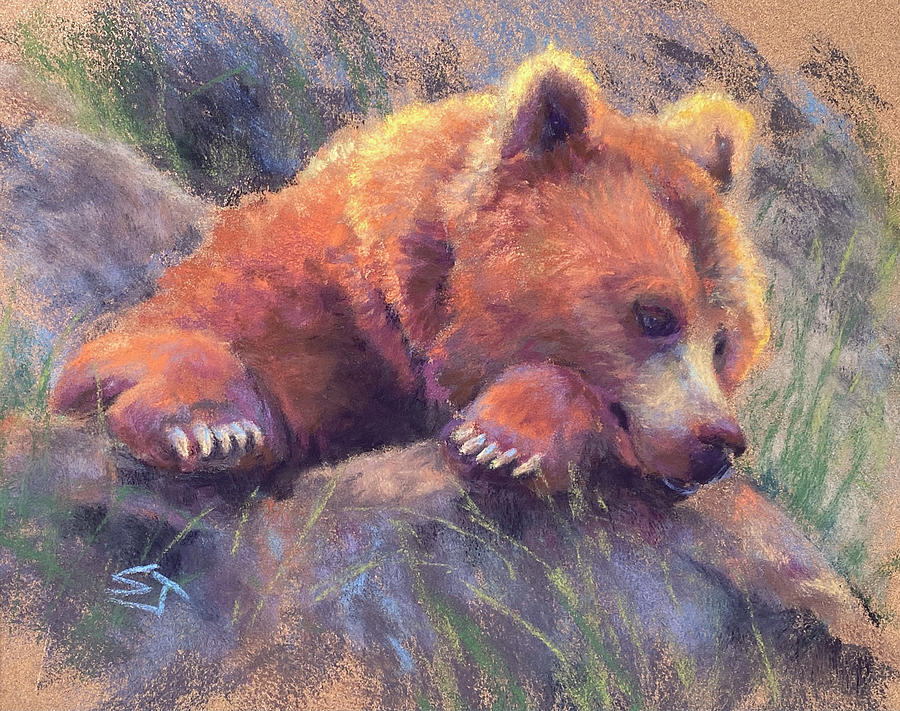 The Bear Went Over The Mountain Painting