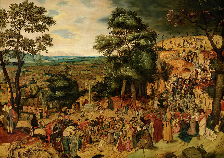 The Carrying of the Cross, 1603 Painting by Pieter Brueghel the Younger ...