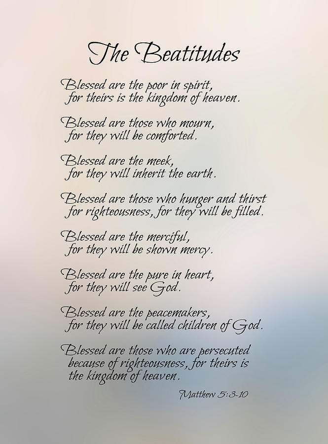 The Beatitudes Digital Art by HH Photography of Florida - Fine Art America