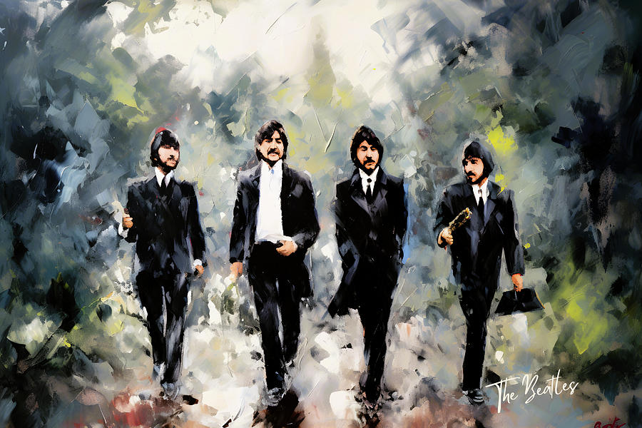 The Beatles 0002 Digital Art by Rob Smiths