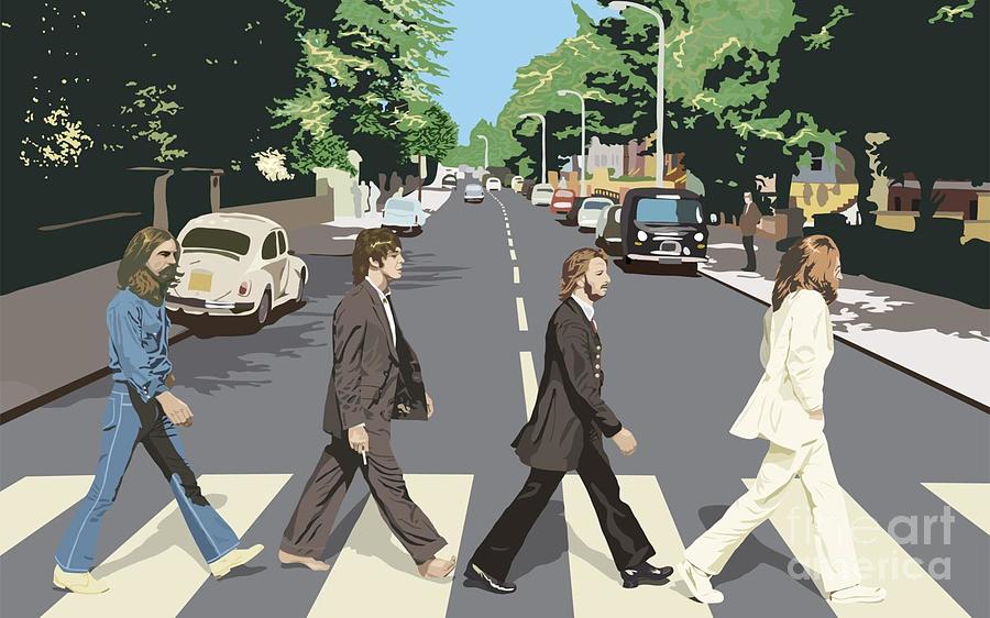 The Beatles Abbey Road #5 by Antonios Valamontes