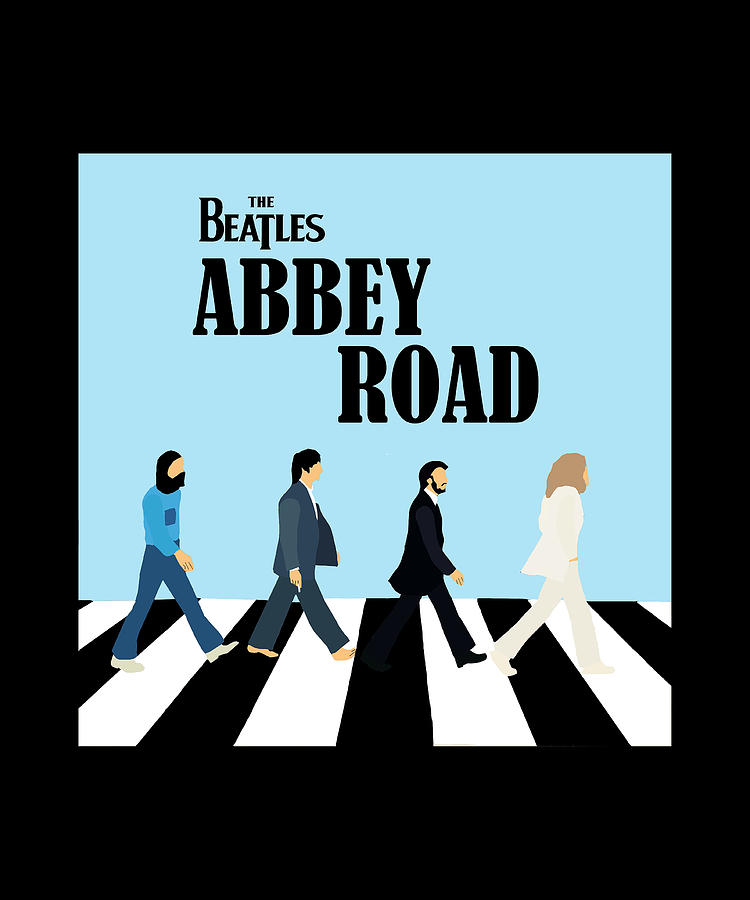 The Beatles Abbey Road Digital Art by Imah Rohanimah - Fine Art America