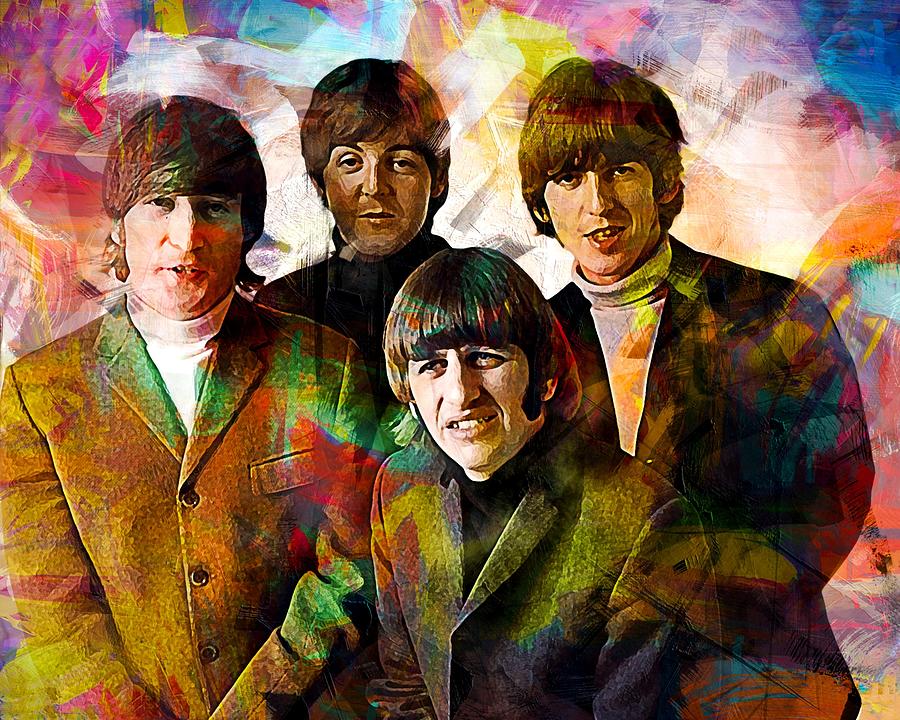 The Beatles. Digital Art by Cipriano T Becraft - Fine Art America