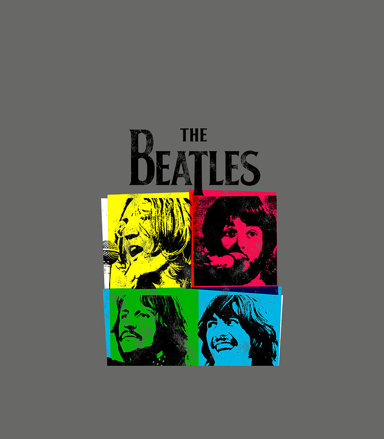 The Beatles CMYK Beatles 2 Digital Art by Billir Candy - Fine Art America