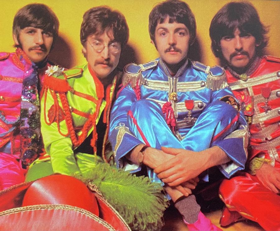 The Beatles Sgt. Peppers  Photograph by Andrea Callaway