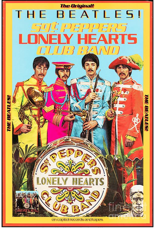 The Beatles Sgt Peppers Lonely Hearts Club Band Mixed Media by Tokyo ...