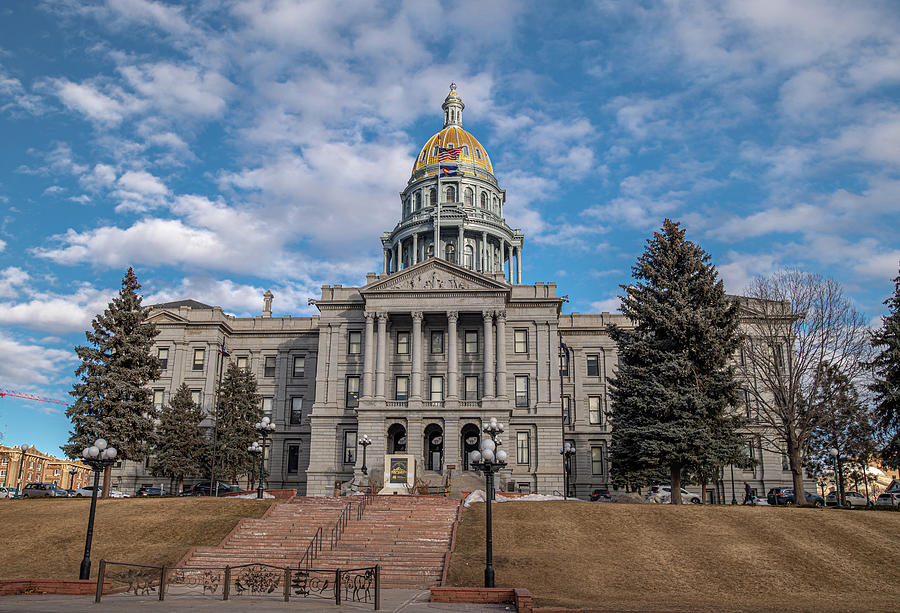 The Beautiful and Stately Capitol of Colorado in Denver Photograph by Gerald DeBoer