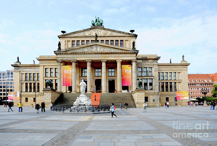 The beautiful Konzerthaus in Berlin, Germany Photograph by Gunther Allen