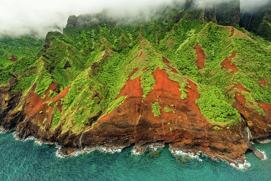 Hawaiis Beautifully Surreal Napali Coast  Photograph by Mitchell R Grosky